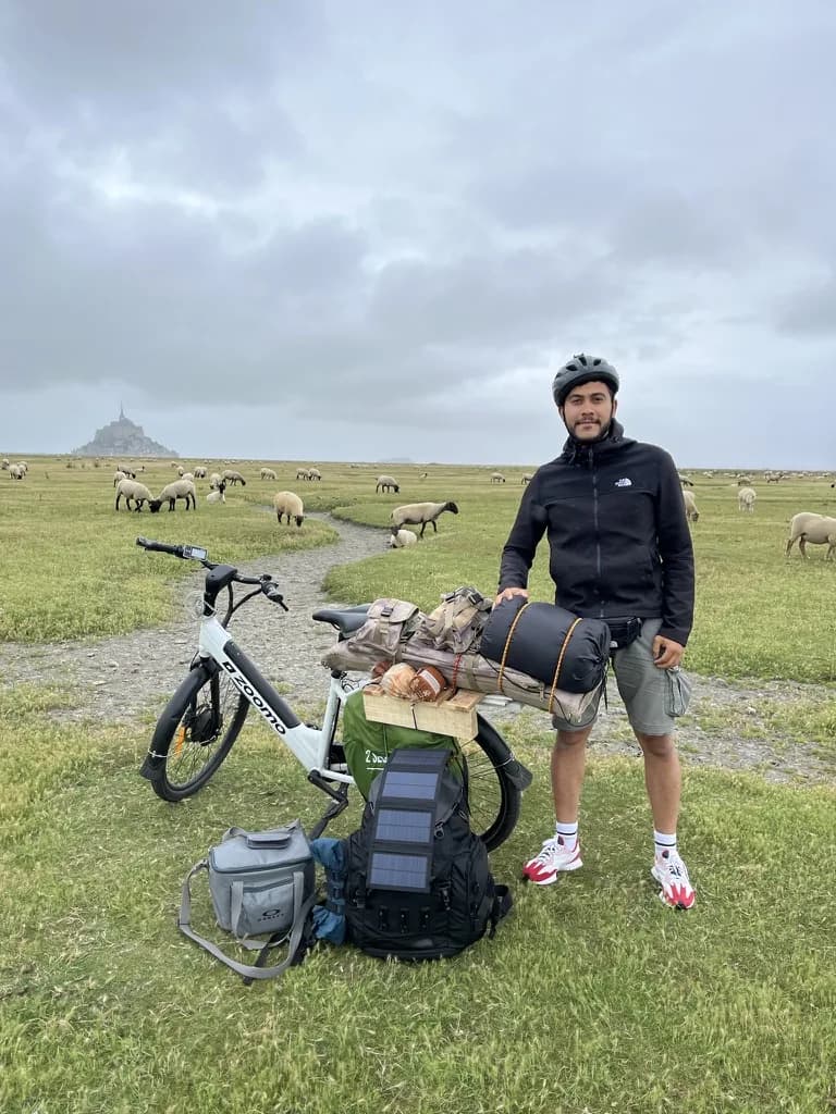 Sávio Sena em destinos internacionais curados pela Sena Tour